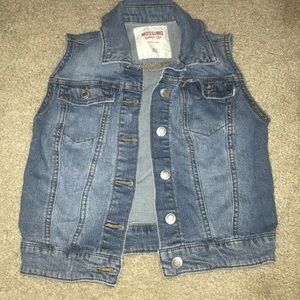 Denim vest